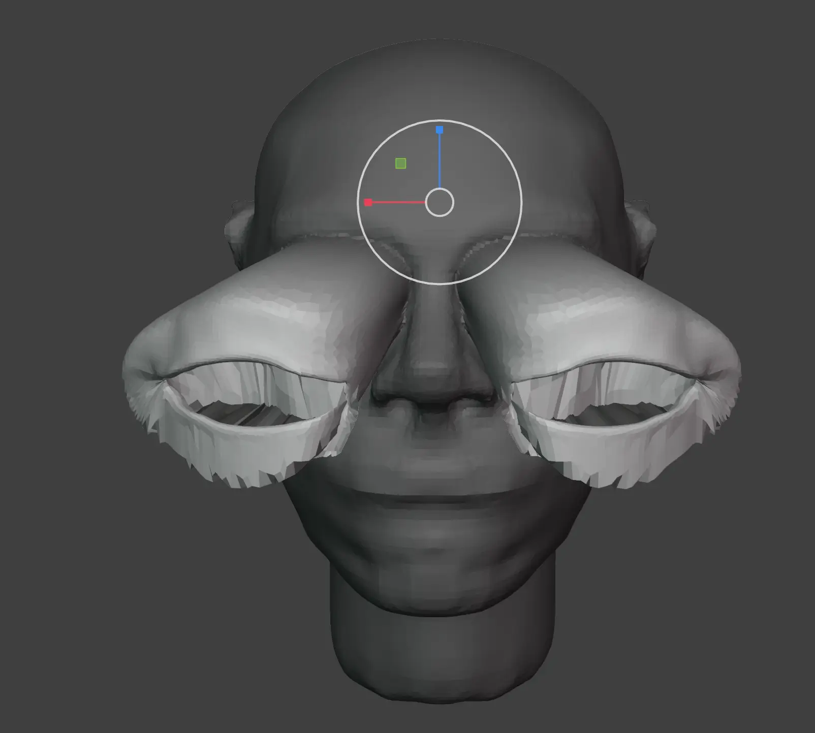 Early Blender modeling and sculpting experiments
